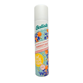 BATISTE Perfect Day Сух шампоан с плодов и свеж аромат, 200 мл BATISTE Perfect Day Сух шампоан с плодов и свеж аромат, 200 мл