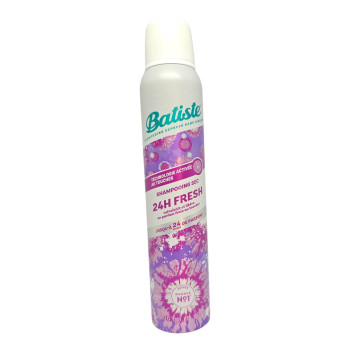 BATISTE 24H Fresh Сух шампоан с дълготраен свеж аромат, 200 мл BATISTE 24H Fresh Сух шампоан с дълготраен свеж аромат, 200 мл