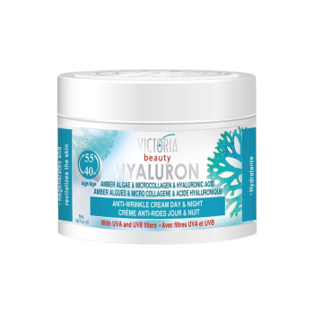 VICTORIA BEAUTY Hyaluron Amber Algae Анти‑ейдж крем с микроколаген и хиалурон, 50 мл VICTORIA BEAUTY Hyaluron Amber Algae Анти‑ейдж крем с микроколаген и хиалурон, 50 мл