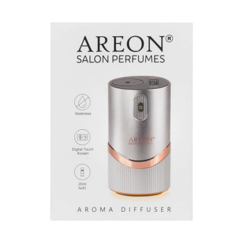AREON Премиум ароматизиращ дифузер за дом, офис и автомобил, Silver