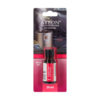 AREON SALON PERFUMES, пълнител за дифузер, Nina, 20 мл AREON SALON PERFUMES, пълнител за дифузер, Nina, 20 мл