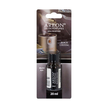 AREON SALON PERFUMES, пълнител за дифузер, Black Crystal, 20 мл AREON SALON PERFUMES, пълнител за дифузер, Black Crystal, 20 мл