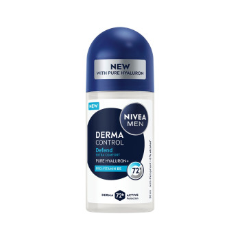 Nivea рол-он мъжки, 50мл, Derma control, Defend