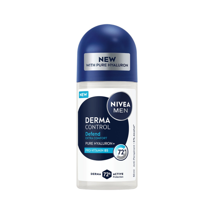 Nivea рол-он мъжки, 50мл, Derma control, Defend