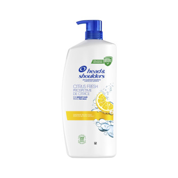 HEAD & SHOULDERS, шампоан против пърхот, Citrus Fresh, за мазна коса, 800 мл