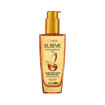 LOREAL PARIS, подхранващо олио за коса Elseve Extraordinary Oil с цветни масла, 100 мл