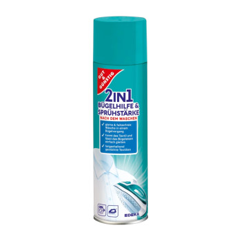 GUT & GÜNSTIG, 2in1 Bügelhilfe & Sprühstärke, спрей за гладене, 500 мл GUT & GÜNSTIG, 2in1 Bügelhilfe & Sprühstärke, спрей за гладене, 500 мл