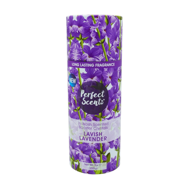 PERFECT SCENTS, ароматни кристали за пране In‑Wash Scented Booster Lavish Lavender, 200 г PERFECT SCENTS, ароматни кристали за пране In‑Wash Scented Booster Lavish Lavender, 200 г