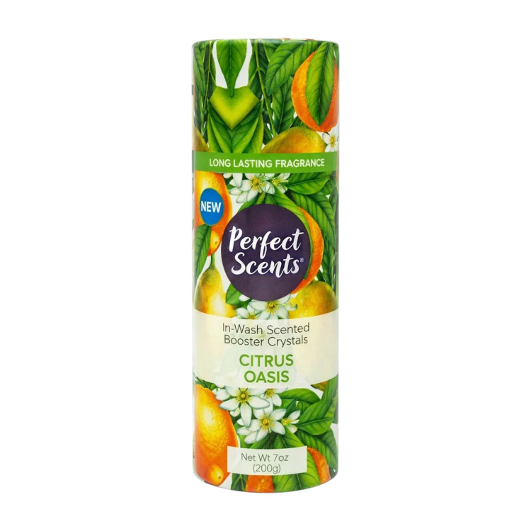 PERFECT SCENTS, ароматни кристали за пране In‑Wash Scented Booster Citrus Oasis, 200 г PERFECT SCENTS, ароматни кристали за пране In‑Wash Scented Booster Citrus Oasis, 200 г