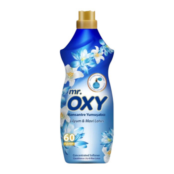 MR. OXY, Концентриран омекотител – Лилиум & Син лотос, 60 изпирания, 1440мл