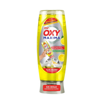 MR. OXY MAXIMA, Препарат за съдове – Лимон, 500мл MR. OXY MAXIMA, Препарат за съдове – Лимон, 500мл
