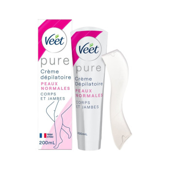 VEET PURE, Депилаторен крем – Нормална кожа, 200 мл VEET PURE, Депилаторен крем – Нормална кожа, 200 мл