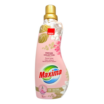 SANO maxima омекотител, 1 литър, 40 дози, Pure Love SANO maxima омекотител, 1 литър, 40 дози, Pure Love