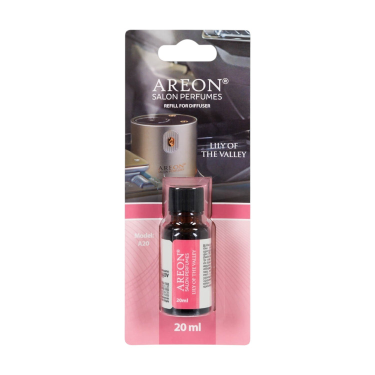 AREON SALON PERFUMES, пълнител за дифузер, lily of the Valley, 20 мл