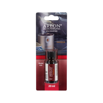 AREON SALON PERFUMES, пълнител за дифузер, Ванилия, 20 мл AREON SALON PERFUMES, пълнител за дифузер, Ванилия, 20 мл