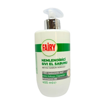 FAIRY, Течен сапун за ръце, Бял сапун, 400 ml FAIRY, Течен сапун за ръце, Бял сапун, 400 ml