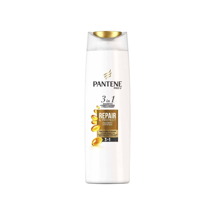PANTENE, Шампоан 3 в 1, Repair & Protect, 200 ml PANTENE, Шампоан 3 в 1, Repair & Protect, 200 ml