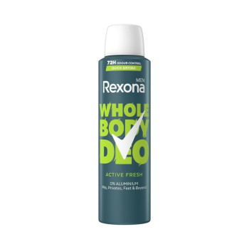 REXONA MEN, Део спрей за цяло тяло, Active Fresh, 150 ml