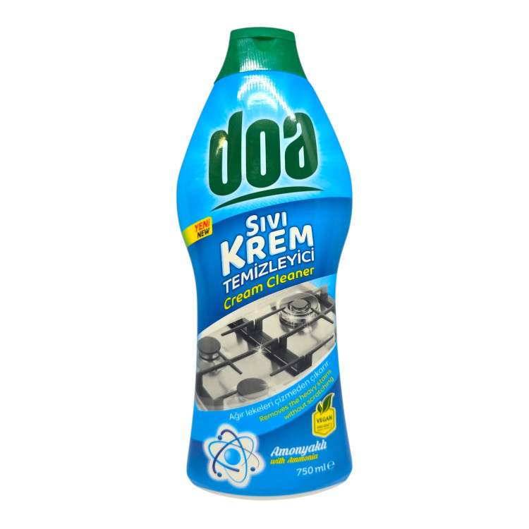 DOA, Кремообразен почистващ препарат с амоняк, 750 ml