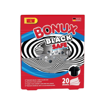 Bonux, Кърпички за защита на черни и тъмни дрехи, 20 бр Bonux, Кърпички за защита на черни и тъмни дрехи, 20 бр