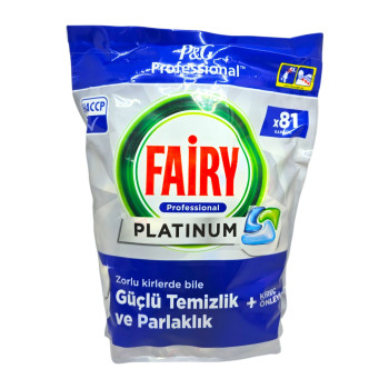 Fairy, Таблетки за съдомиялна Platinum Professional, 81 бр Fairy, Таблетки за съдомиялна Platinum Professional, 81 бр
