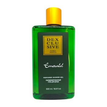 Dexclusive, Душ гел флорална ванилия Emerald, 500 ml Dexclusive, Душ гел флорална ванилия Emerald, 500 ml