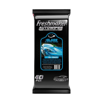 Freshmaker, Мокри кърпички за авто стъкла без следи, 40 бр