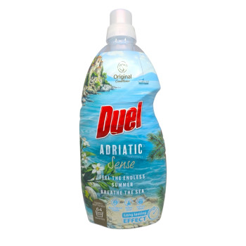 Duel, Омекотител Adriatic Sense оригинален, 1600мл, 64 пранета