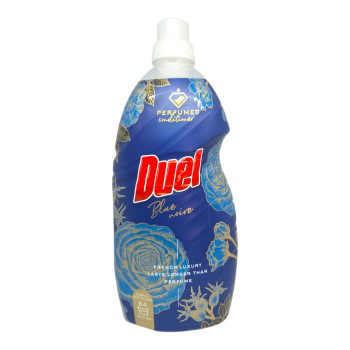 Duel, Омекотител Blue Noire парфюмиран, 1600мл, 64 пранета