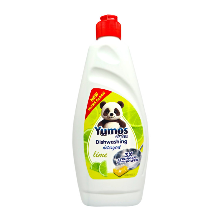 Yumos, Препарат за съдове Expert Lime, 500 мл Yumos, Препарат за съдове Expert Lime, 500 мл