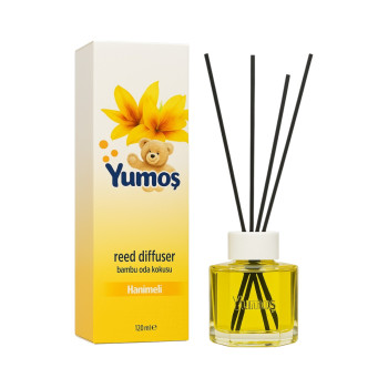 YUMOS, ароматизатор с пръчици Reed Diffuser Hanimeli, 120 мл YUMOS, ароматизатор с пръчици Reed Diffuser Hanimeli, 120 мл