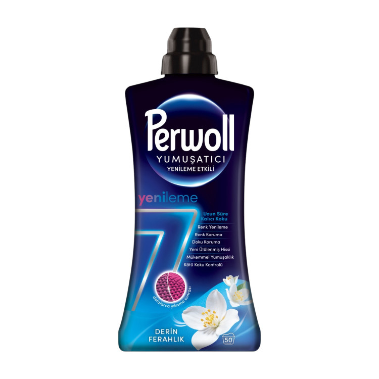 Perwoll, Омекотител Renew & Care Deep Freshness (Derin Ferahlık), 50 пранета, 1200мл Perwoll, Омекотител Renew & Care Deep Freshness (Derin Ferahlık), 50 пранета, 1200мл