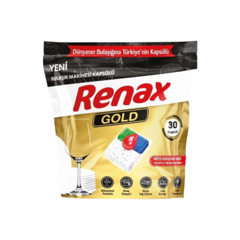 Renax, Капсули за съдомиялна Gold, 30 бр