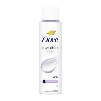 DOVE дезодорант дамски, Invisible fresh, 150мл