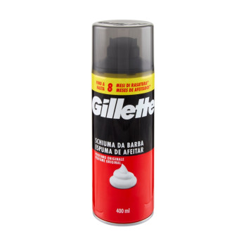 Gillette, Пяна за бръснене Original, 400 мл Gillette, Пяна за бръснене Original, 400 мл