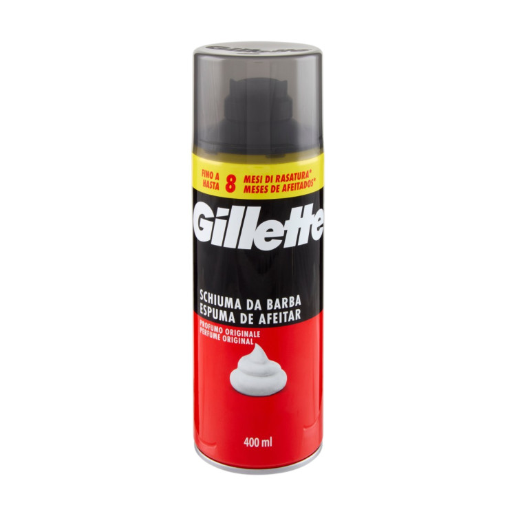 Gillette, Пяна за бръснене Original, 400 мл Gillette, Пяна за бръснене Original, 400 мл