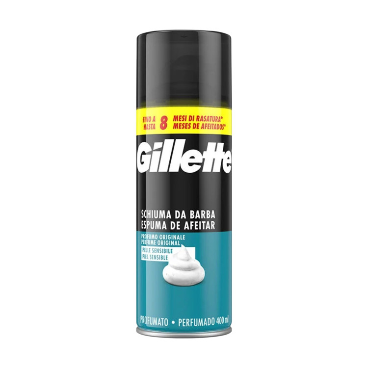 Gillette, Пяна за бръснене Sensitive Original, 400 мл Gillette, Пяна за бръснене Sensitive Original, 400 мл