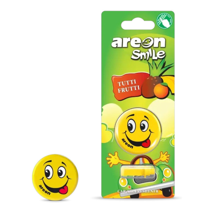 AREON ароматизатор за автомибил, Smie Vent, Тути фрути AREON ароматизатор за автомибил, Smie Vent, Тути фрути