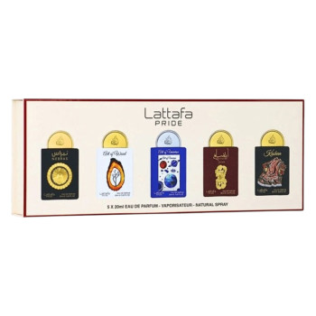 LATTAFA, Pride Discovery Set, подаръчен комплект Eau de Parfum, 5 x 20 мл