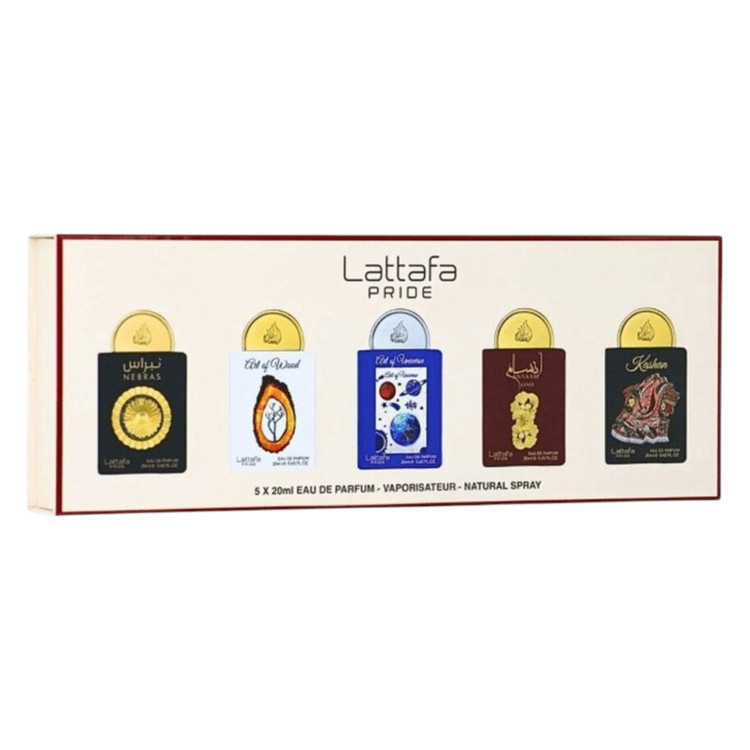 LATTAFA, Pride Discovery Set, подаръчен комплект Eau de Parfum, 5 x 20 мл
