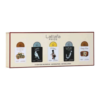 LATTAFA, Pride Collection Gift Set, комплект парфюмна вода Eau de Parfum, 5 x 20 мл
