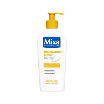 MIXA, Niacinamide Bright, лосион за тяло с ниацинамид, 400 мл