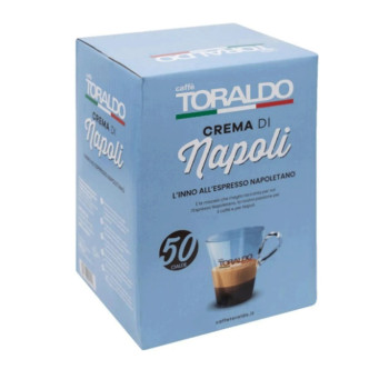 TORALDO, Crema di Napoli, кафе дози ESE 44 мм, 50 бр
