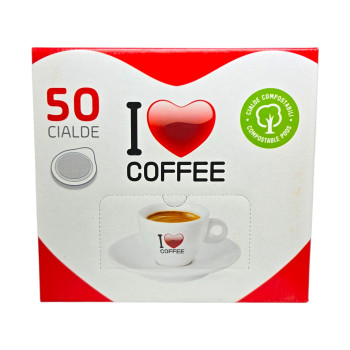 I LOVE COFFEE, Classic Blend, кафе дози ESE 44 мм, 50 бр