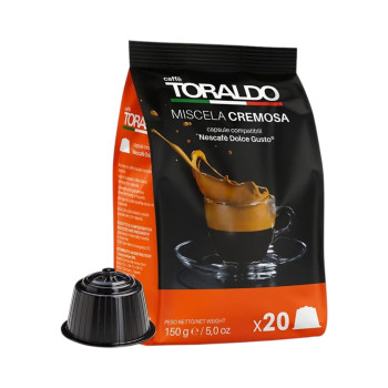 TORALDO, Miscela Cremosa, кафе капсули Dolce Gusto, 20 бр