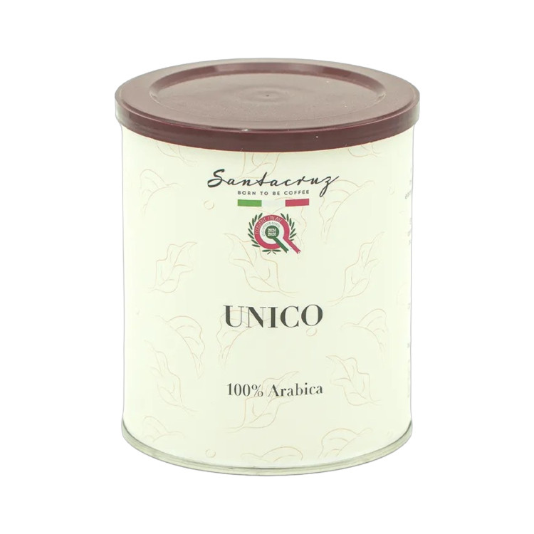 SANTACRUZ, Unico 100% Arabica, мляно кафе, 250 гр SANTACRUZ, Unico 100% Arabica, мляно кафе, 250 гр