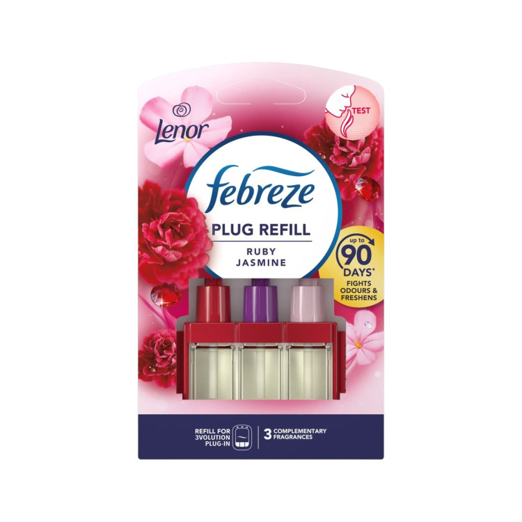 AMBI PUR febreze електрически ароматизатор, Пълнител, 3 volution, Ruby Jasmine AMBI PUR febreze електрически ароматизатор, Пълнител, 3 volution, Ruby Jasmine