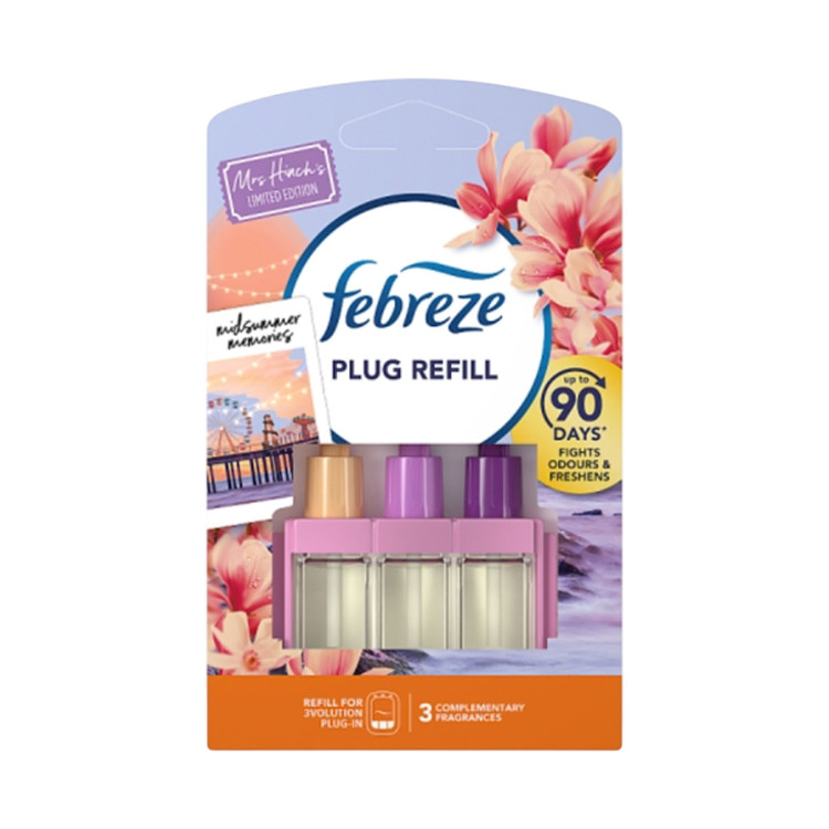 AMBI PUR febreze електрически ароматизатор, Пълнител, 3 volution, Midsummer memories AMBI PUR febreze електрически ароматизатор, Пълнител, 3 volution, Midsummer memories
