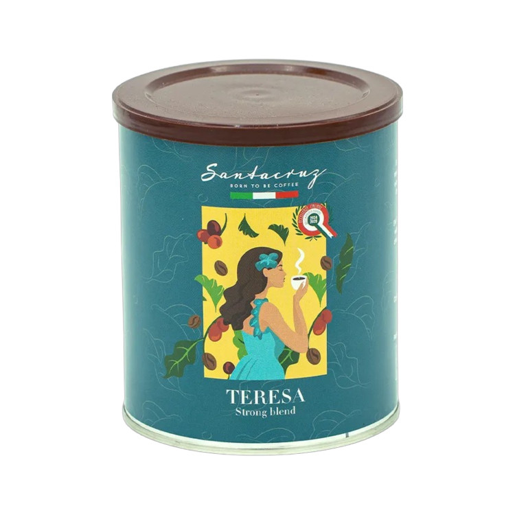 SANTACRUZ, Teresa Strong Blend, мляно кафе, 250 гр SANTACRUZ, Teresa Strong Blend, мляно кафе, 250 гр