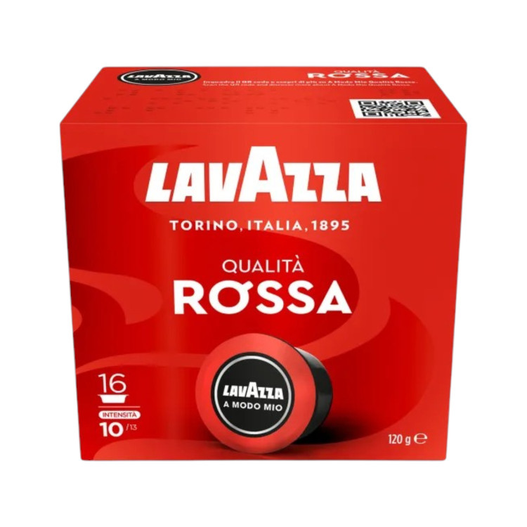 LAVAZZA, Qualità Rossa, кафе капсули A Modo Mio, 16 бр LAVAZZA, Qualità Rossa, кафе капсули A Modo Mio, 16 бр